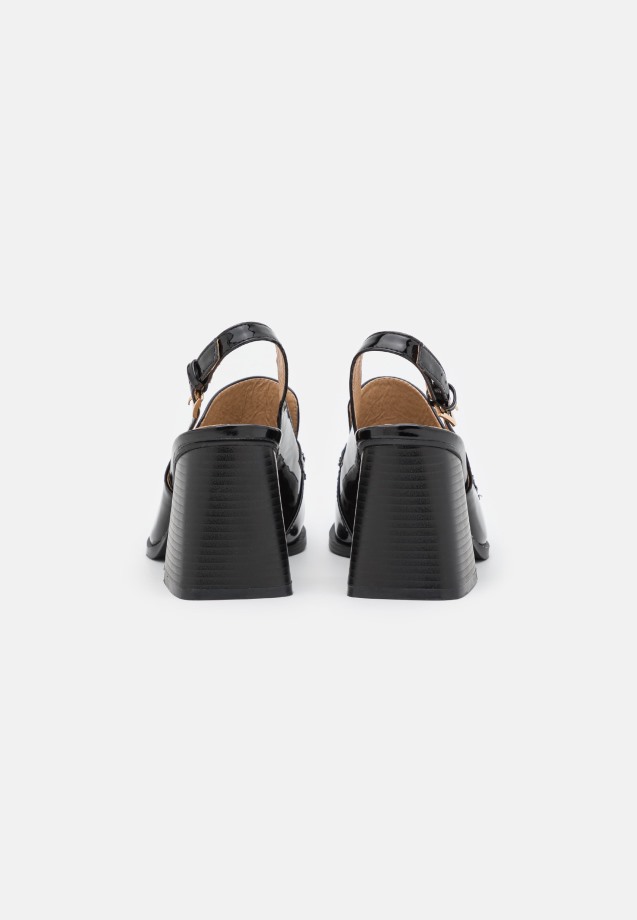 Gabor Black Wide Fit Maeve - Classic Heels