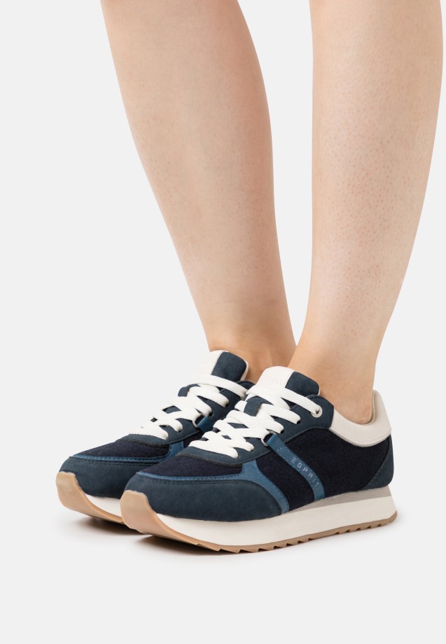 Gabor Blue/Brown/White Trainers