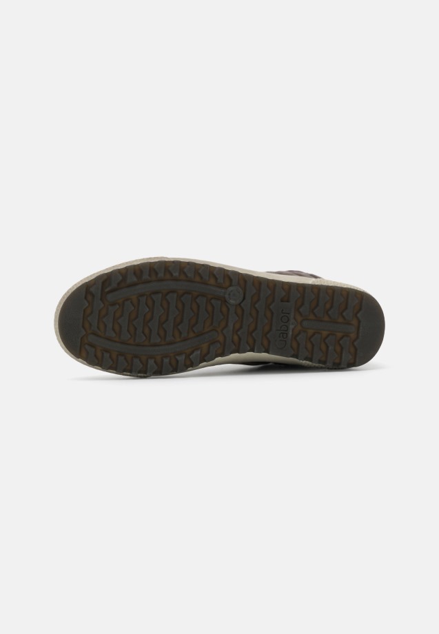 Gabor Dark Brown High-Top Trainers