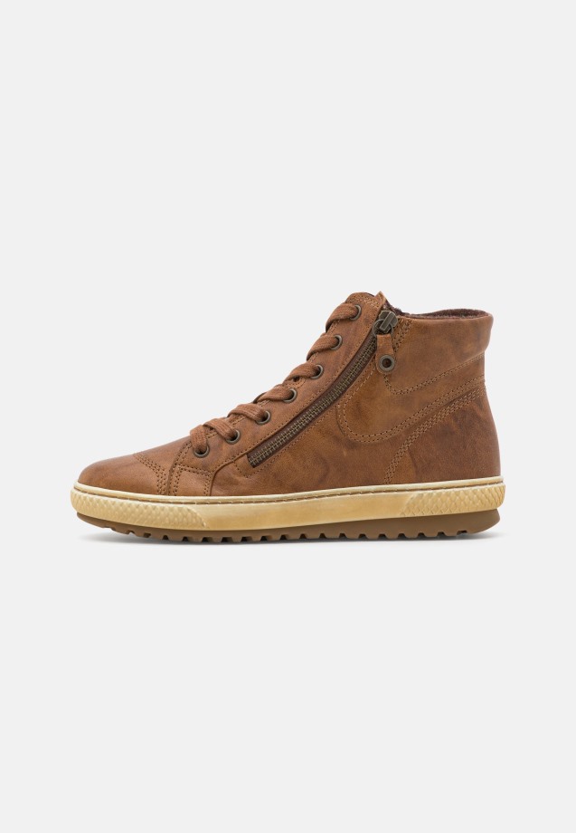Gabor Dark Grey High-Top Trainers