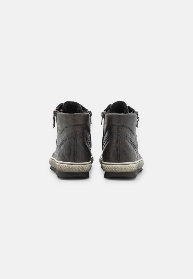 Gabor Dark Grey High-Top Trainers