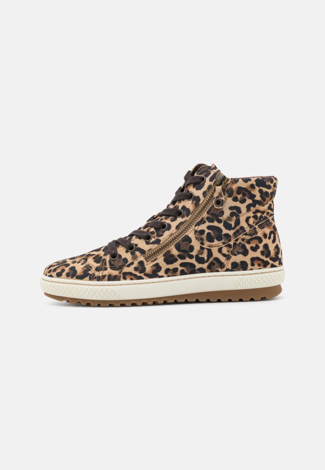 Gabor Dark Grey High-Top Trainers