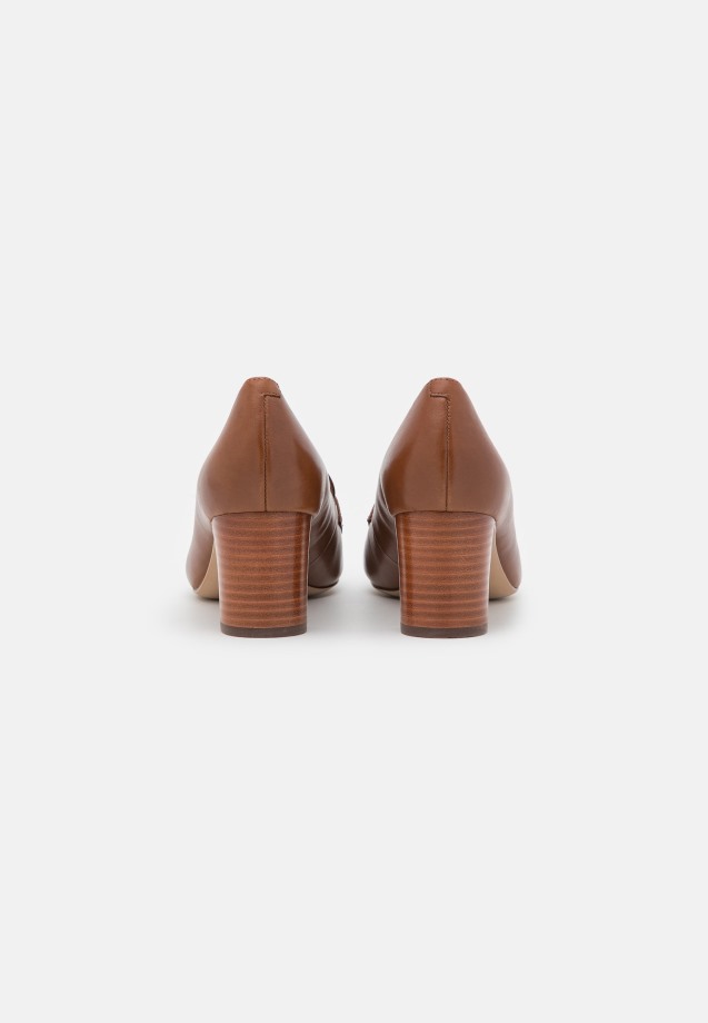 Gabor Deep Saddle Tan/Dark Natural Brendi - Classic Heels