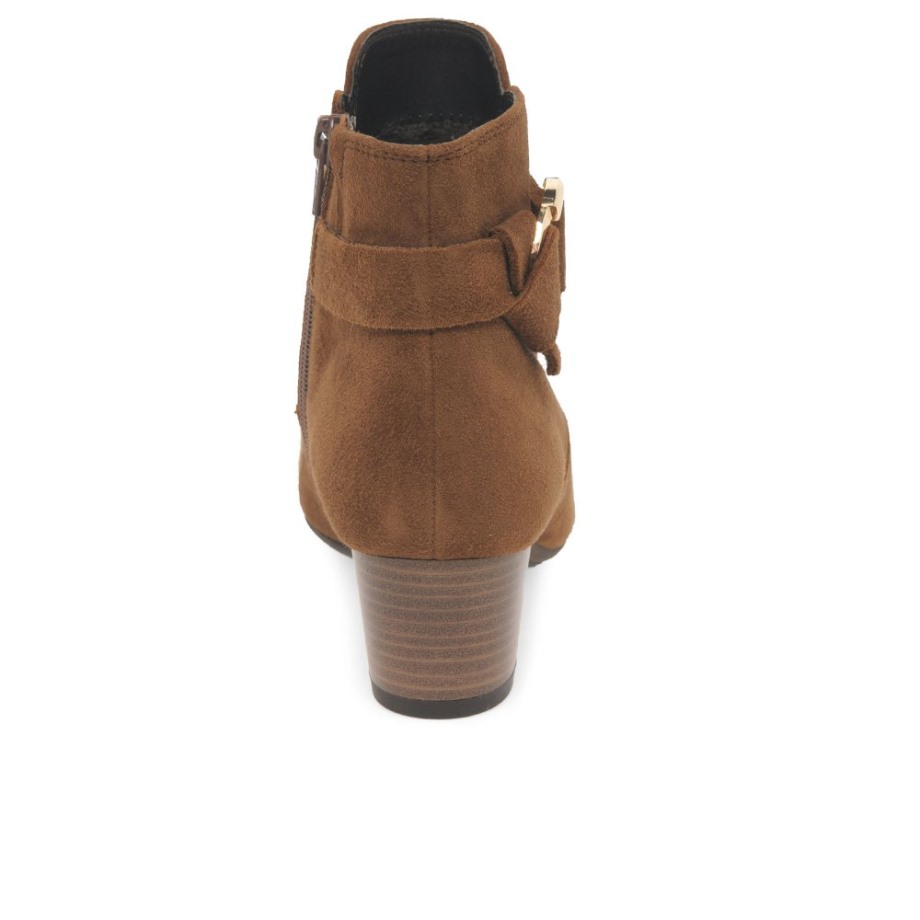 Gabor Hemp Womens Ankle Boots New Whisky Suede