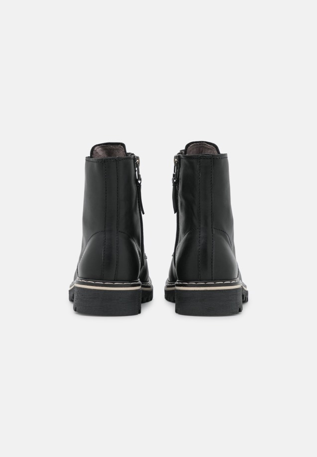 Gabor Lace-Up Ankle Boots Black