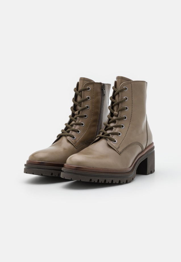 Gabor Lace-Up Ankle Boots Salbei