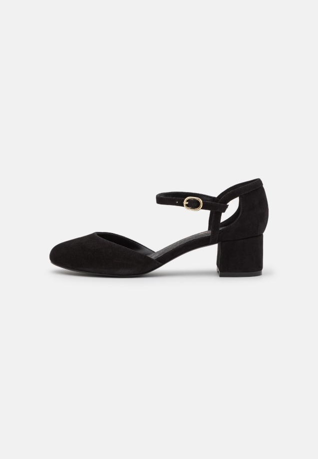 Gabor Leather - Classic Heels Dark Blue