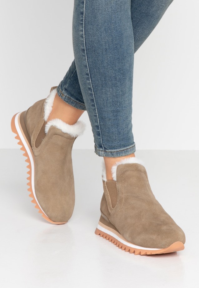 Gabor Light Brown Classic Ankle Boots