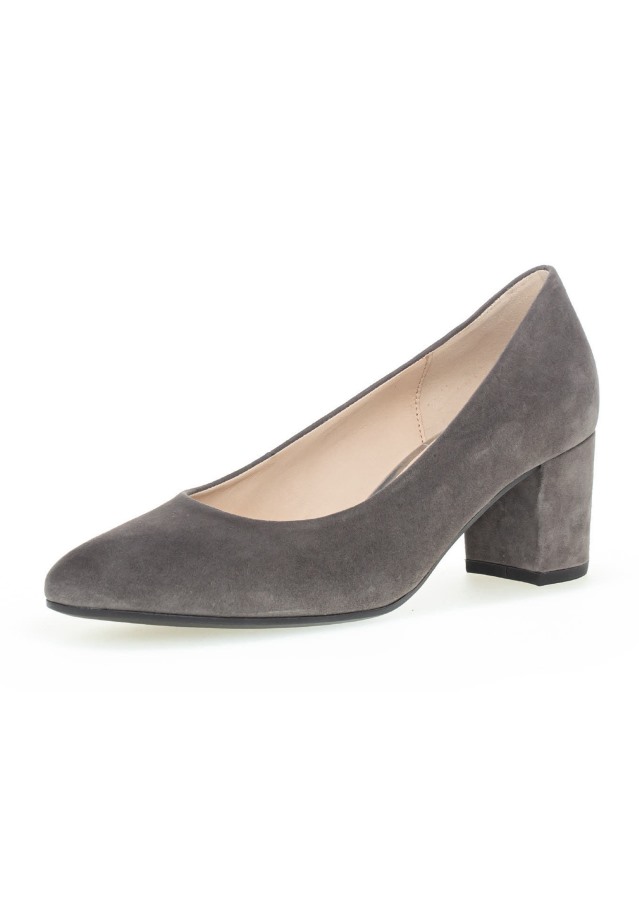 Gabor Light Grey Classic Heels