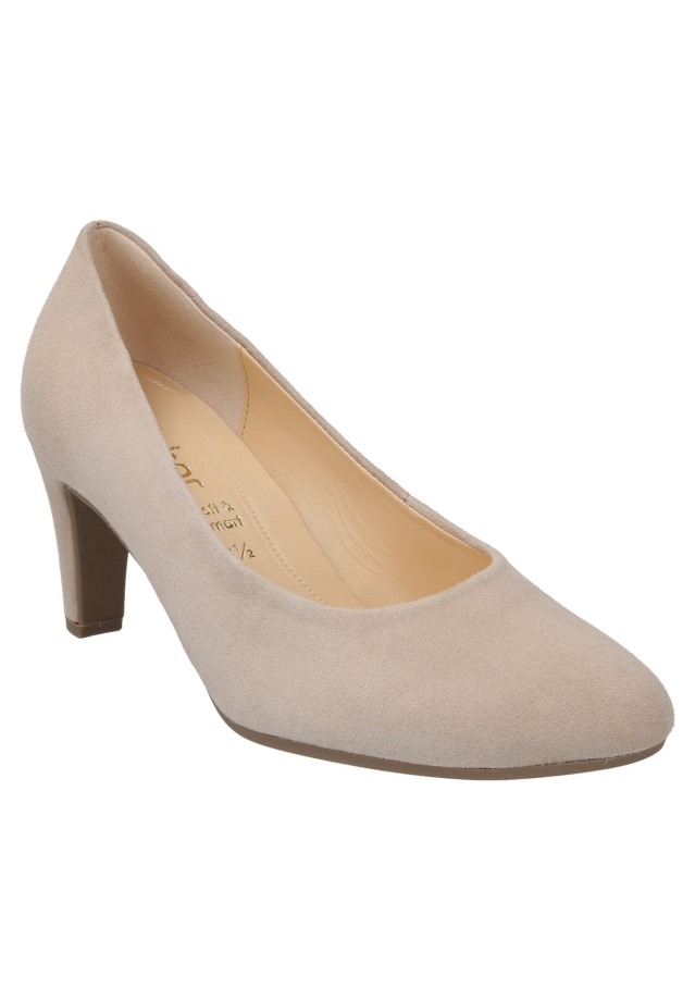 Gabor Light Grey Classic Heels