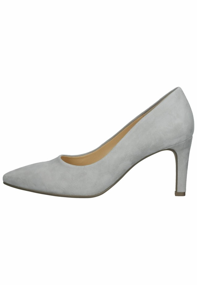 Gabor Light Grey Classic Heels