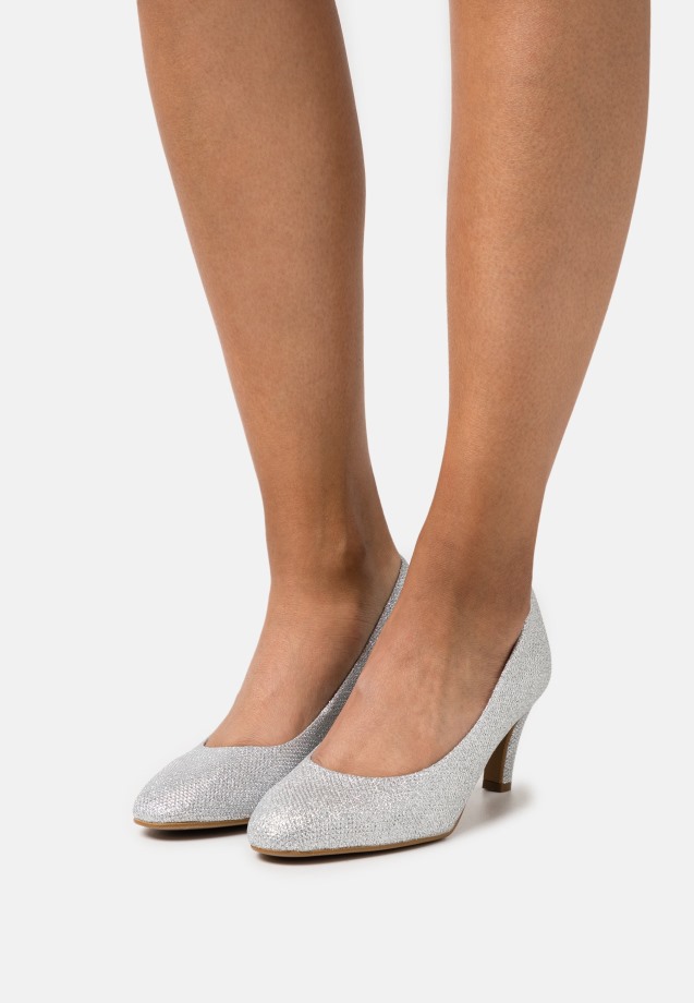 Gabor Light Grey Classic Heels