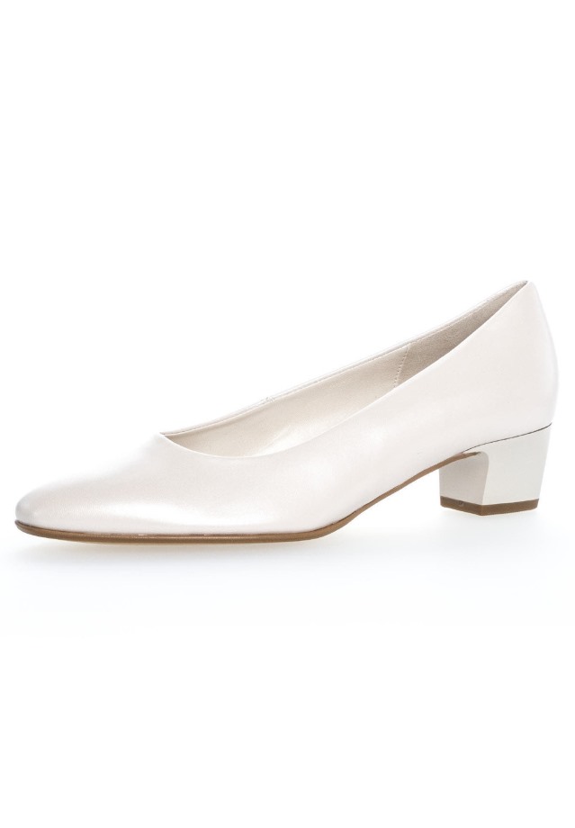 Gabor Light Grey Classic Heels