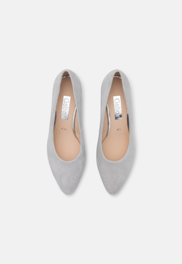 Gabor Light Grey Classic Heels