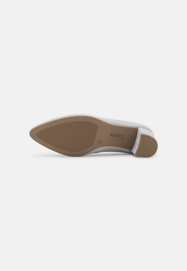 Gabor Light Grey Classic Heels