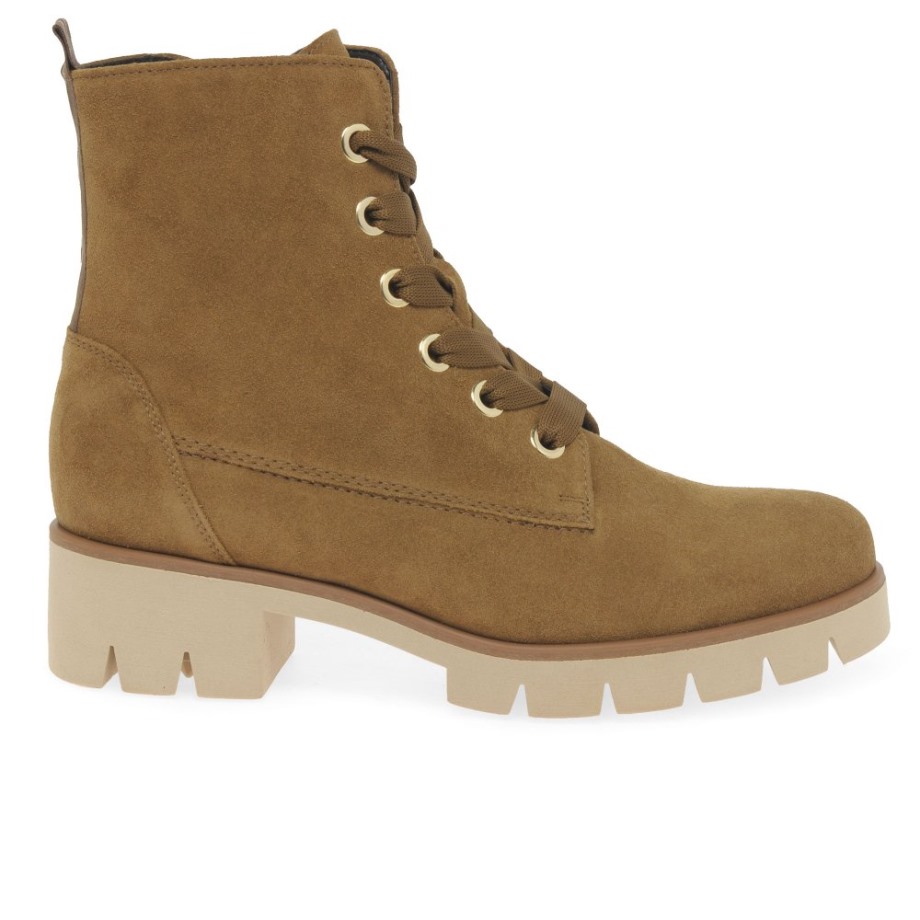 Gabor Lion Suede Baccara Womens Ankle Boots