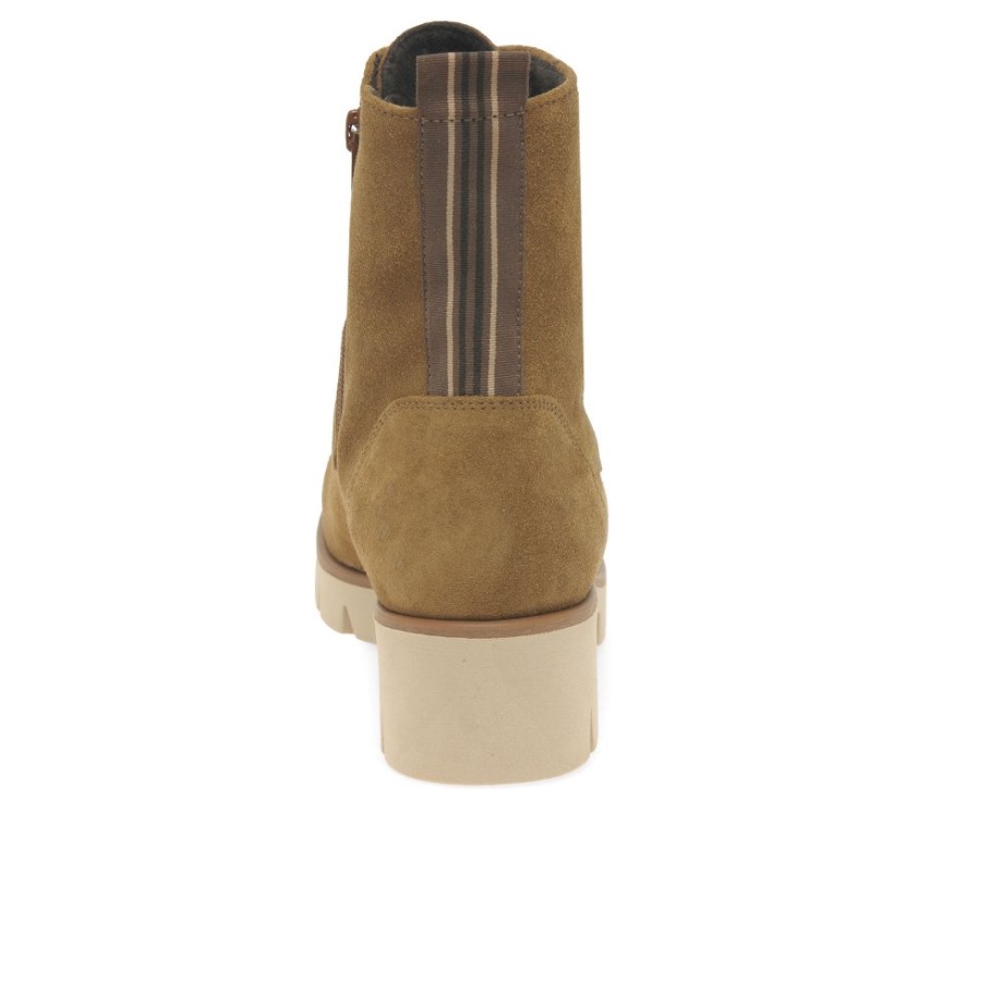 Gabor Lion Suede Baccara Womens Ankle Boots