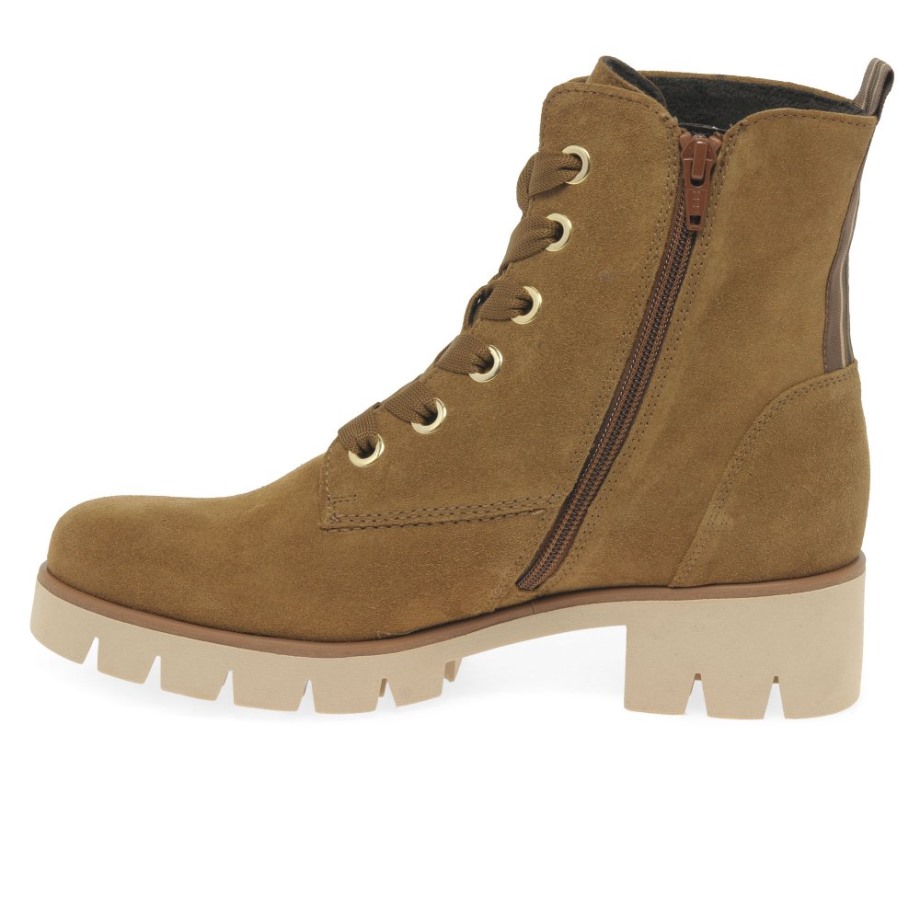 Gabor Lion Suede Baccara Womens Ankle Boots