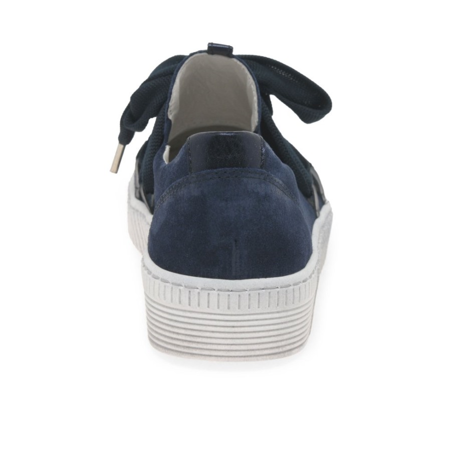 Gabor Marine Suede Waltz Womens Casual Trainers
