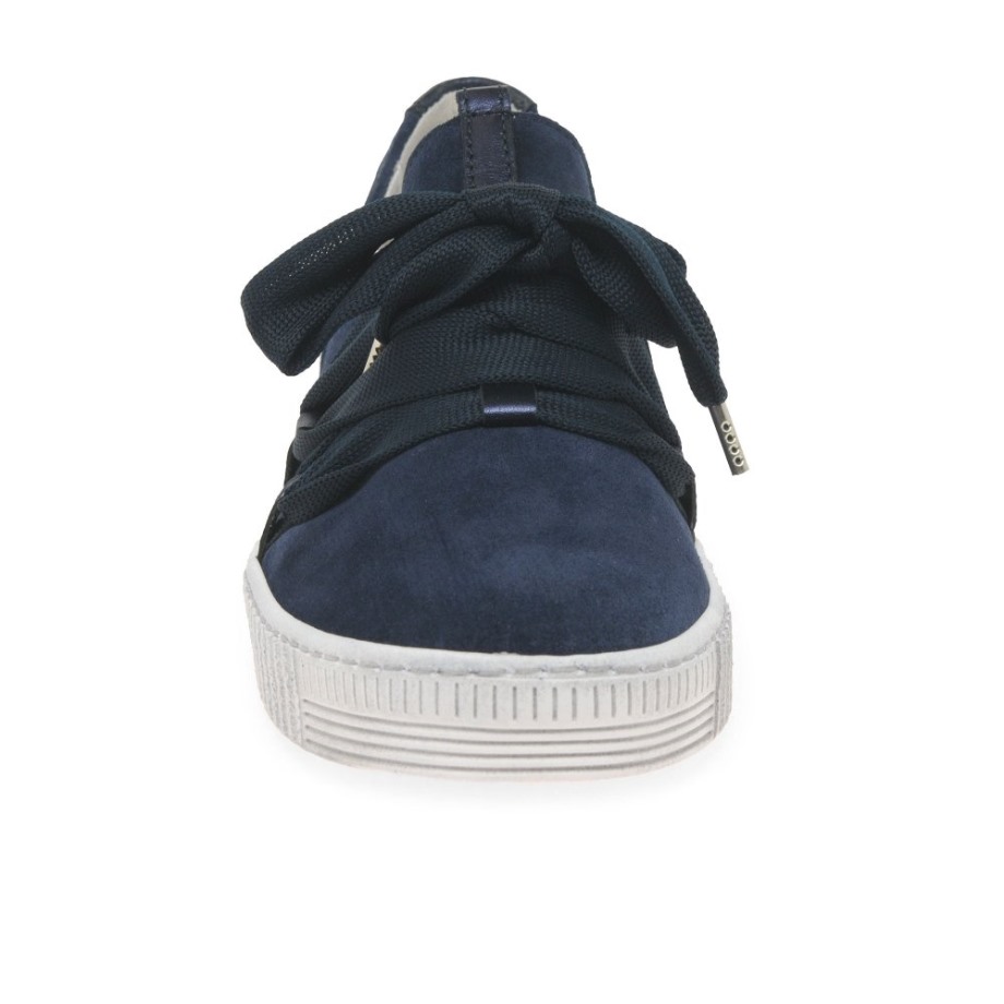 Gabor Marine Suede Waltz Womens Casual Trainers