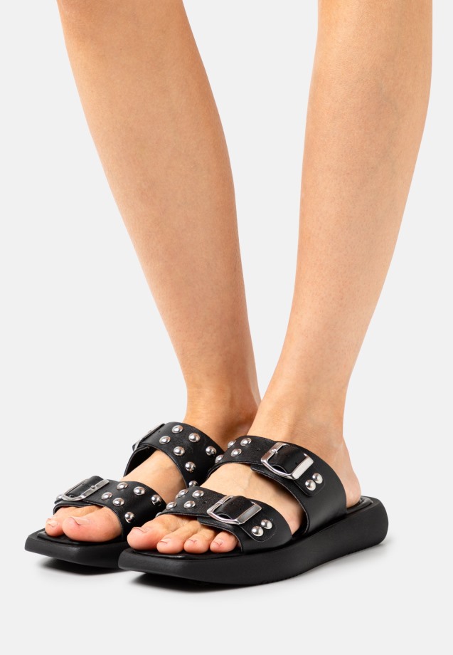 Gabor Mules Grey