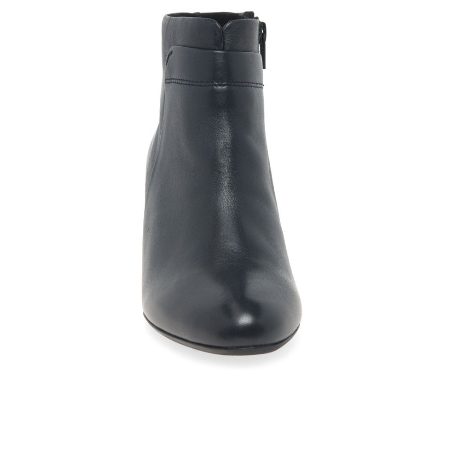 Gabor Navy Matlock Womens Ankle Boots