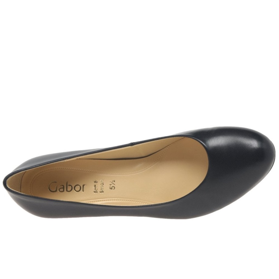 Gabor Nesta I I Womens Court Shoes Ocean