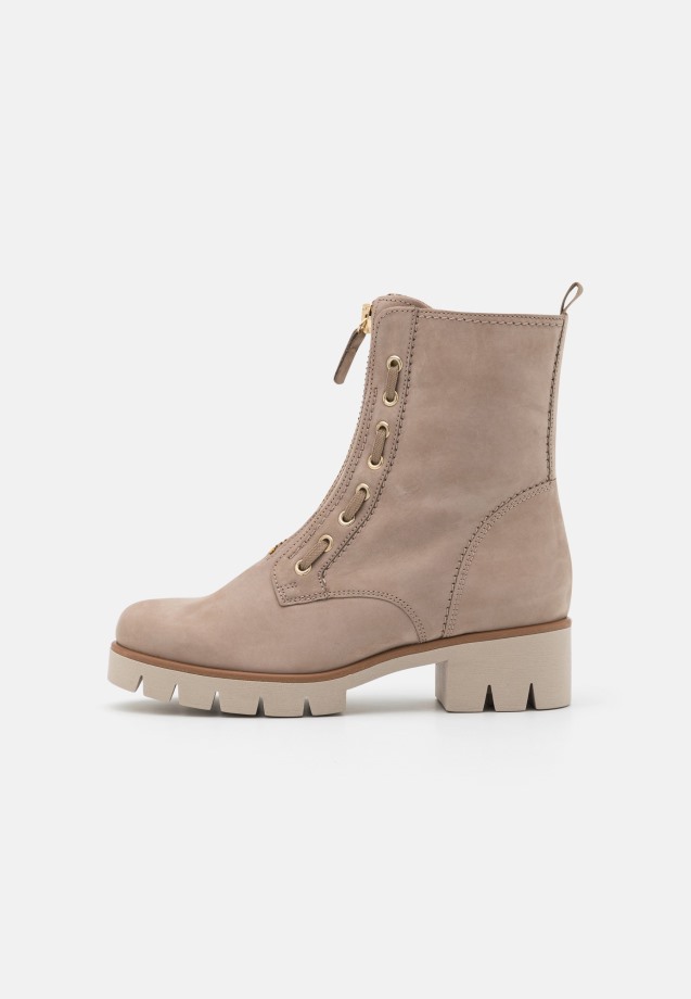 Gabor Night Blue Platform Ankle Boots