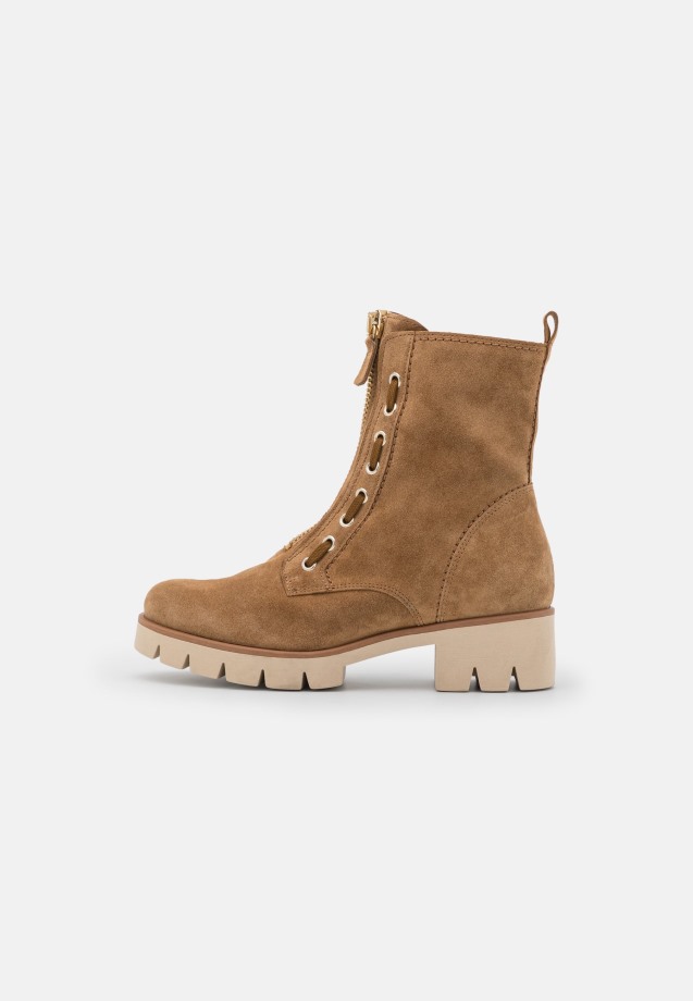 Gabor Night Blue Platform Ankle Boots