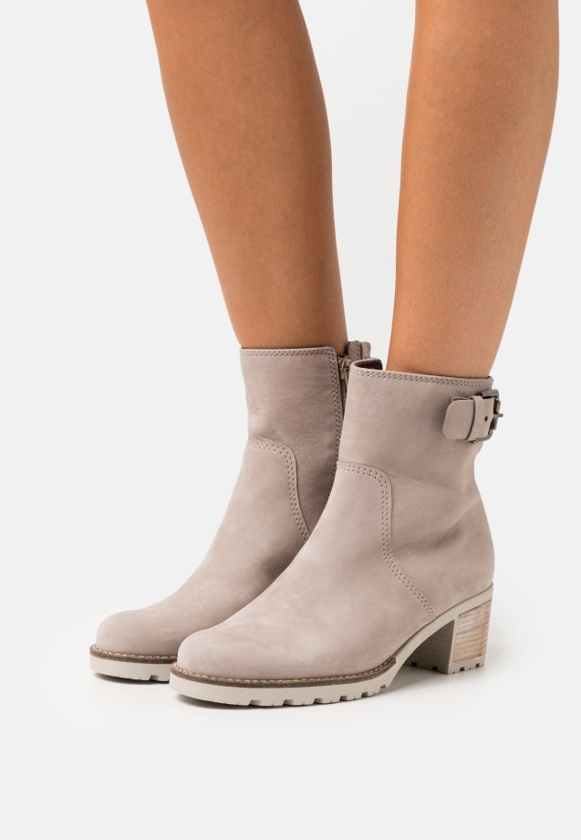 Gabor Night Blue Platform Ankle Boots