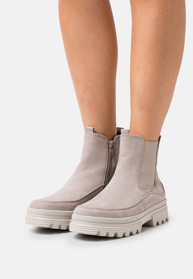 Gabor Night Blue Platform Ankle Boots