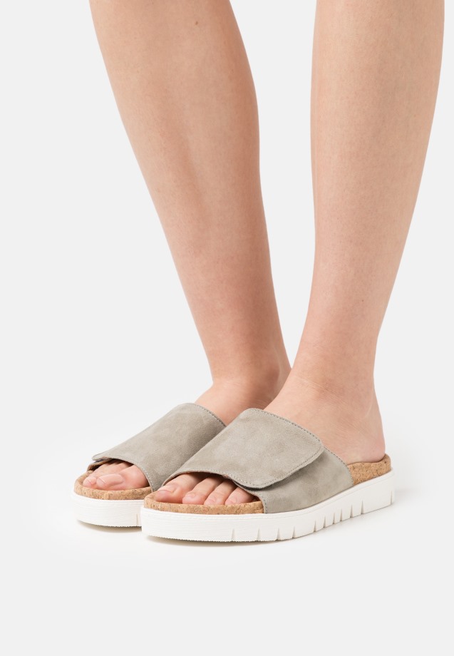 Gabor Night Blue T-Bar Sandals