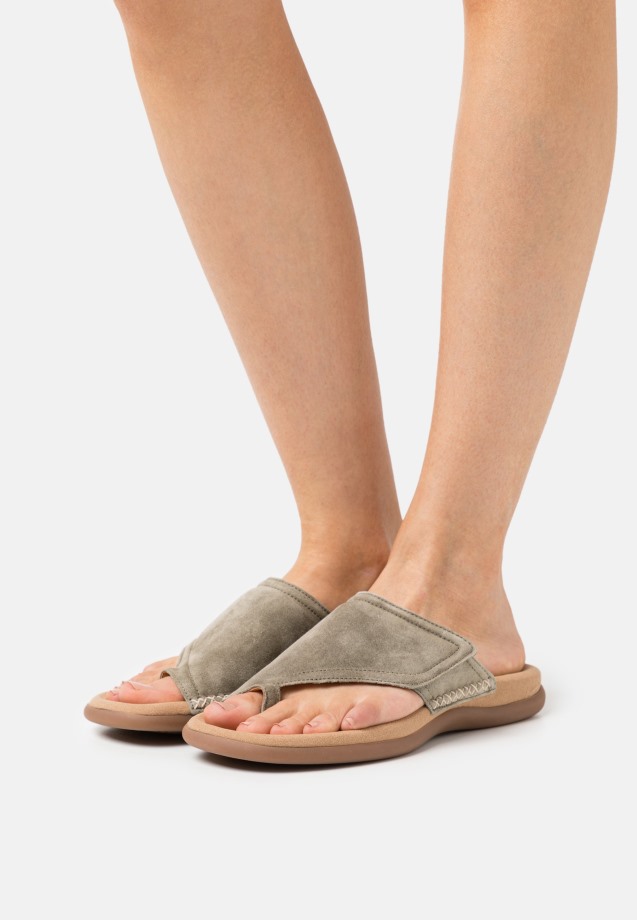 Gabor Night Blue T-Bar Sandals