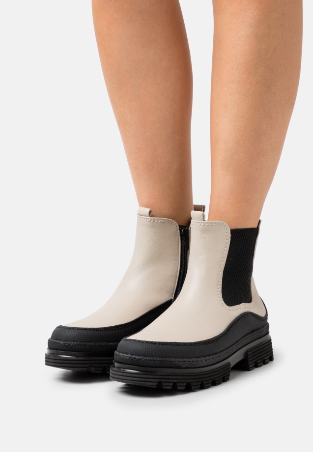 Gabor Platform Ankle Boots Camel