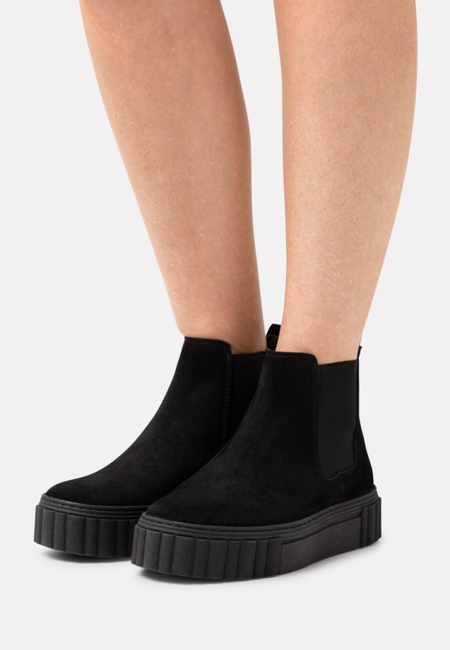 Gabor Platform Ankle Boots Camel