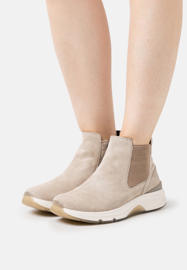 Gabor Platform Ankle Boots Camel