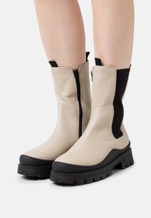 Gabor Platform Ankle Boots Camel