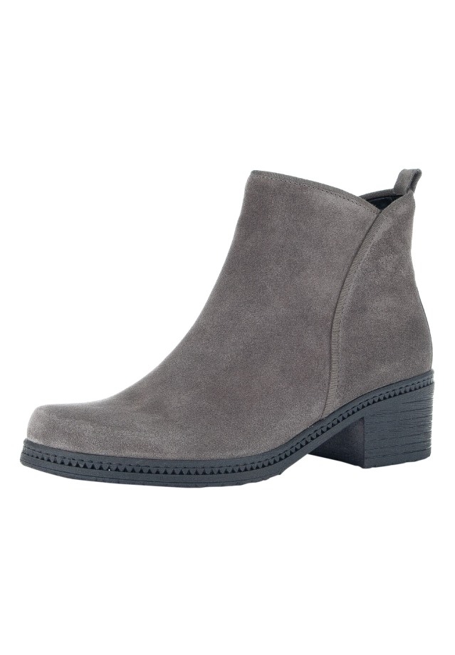 Gabor Platform Ankle Boots Camel