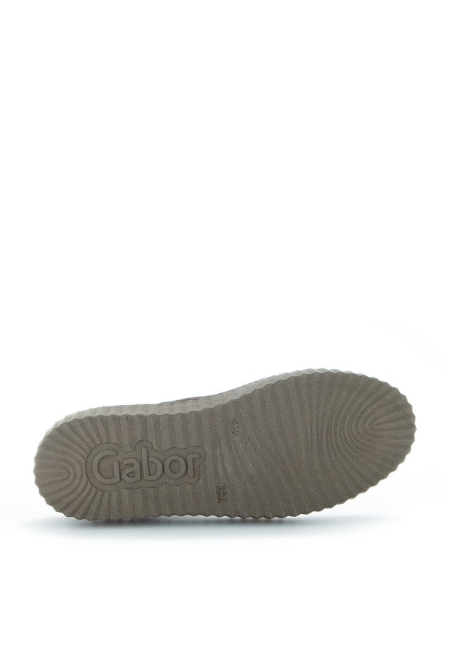 Gabor Platform Ankle Boots Caramel