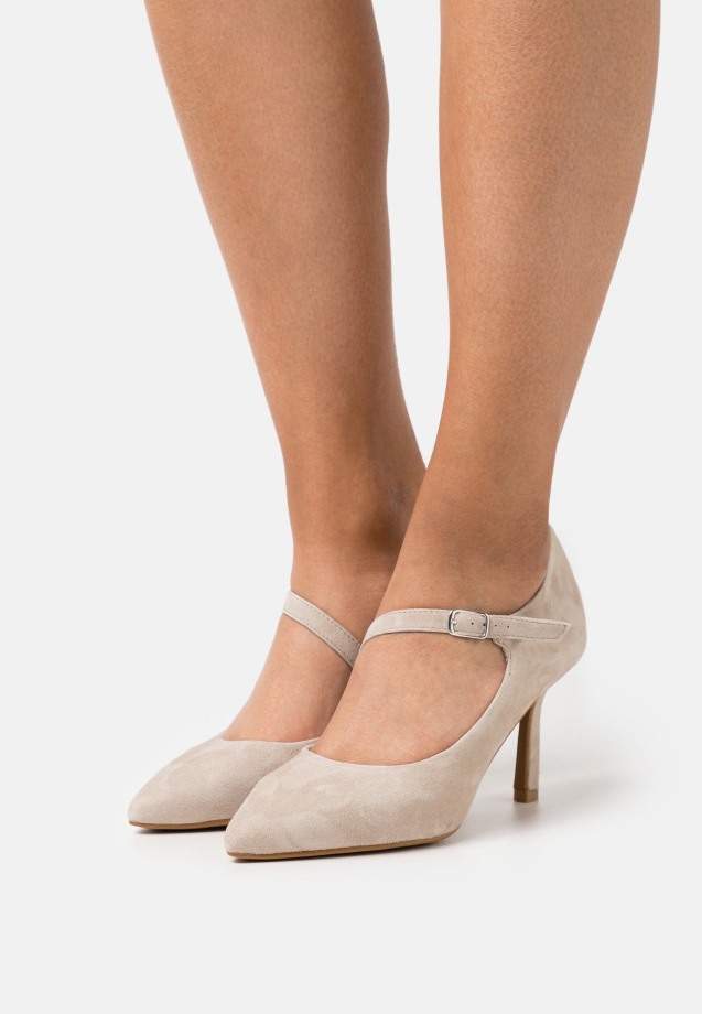 Gabor Platform Ankle Boots Caramel