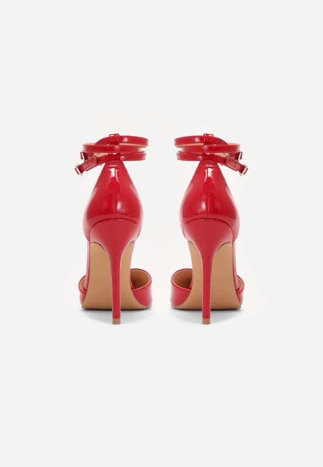Gabor Red Classic Heels