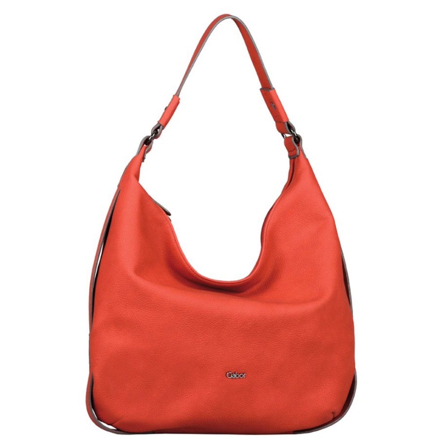 Gabor Red Malu Womens Hobo Bag