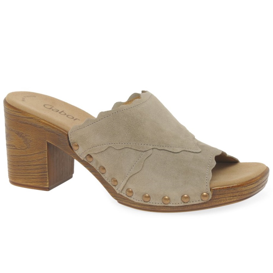 Gabor Silk Suede Carmen Ladies Sandals