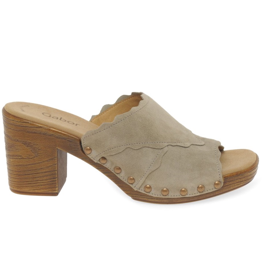 Gabor Silk Suede Carmen Ladies Sandals