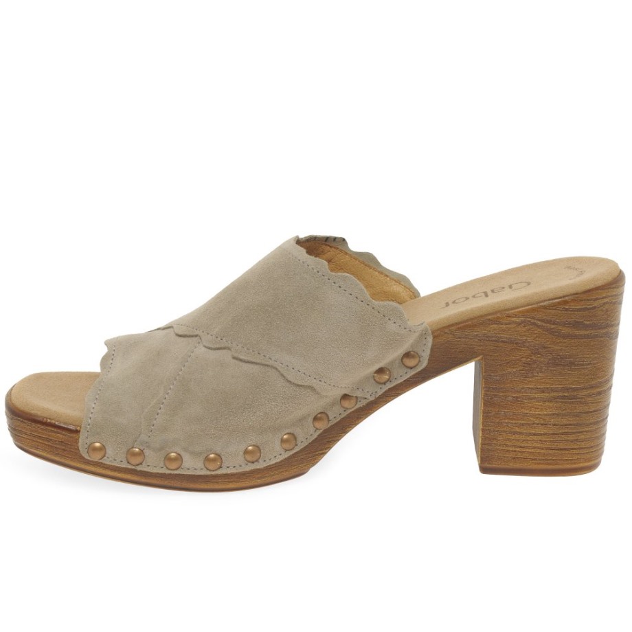 Gabor Silk Suede Carmen Ladies Sandals
