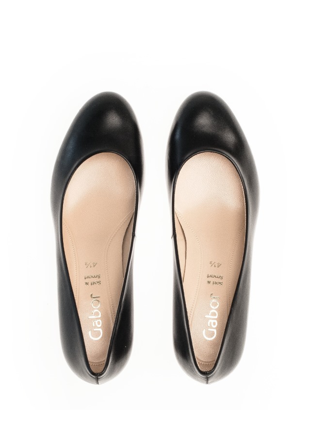 Gabor Silver Classic Heels