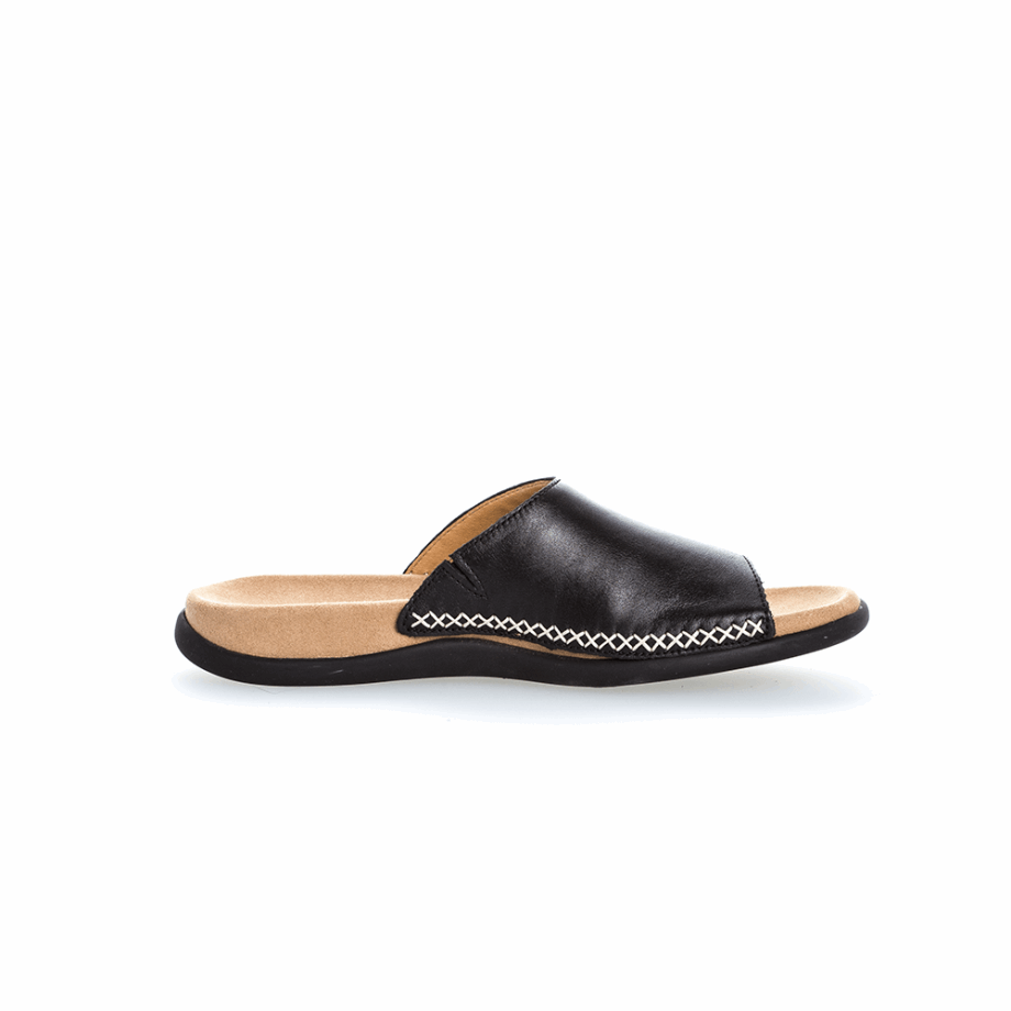 Gabor Slipon Sandala Crna