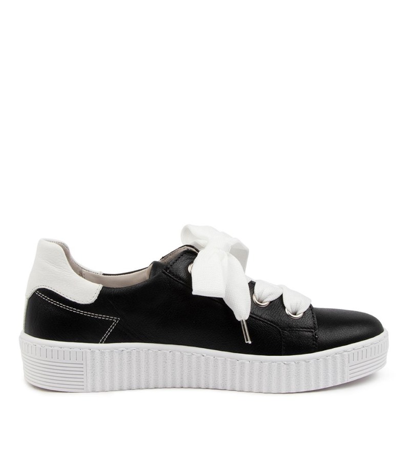 Gabor Style Ava Schwarz-Weiss Leather