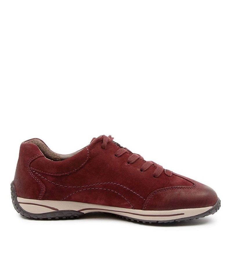 Gabor Style Haley Dark Red Nubuck