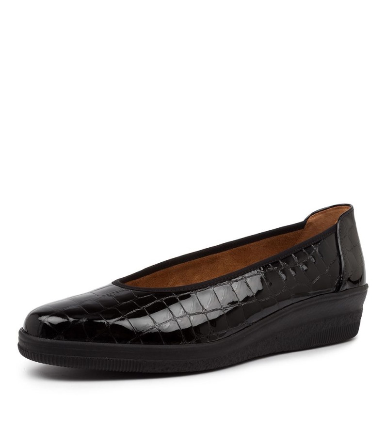 Gabor Trista Crni Patent Pu